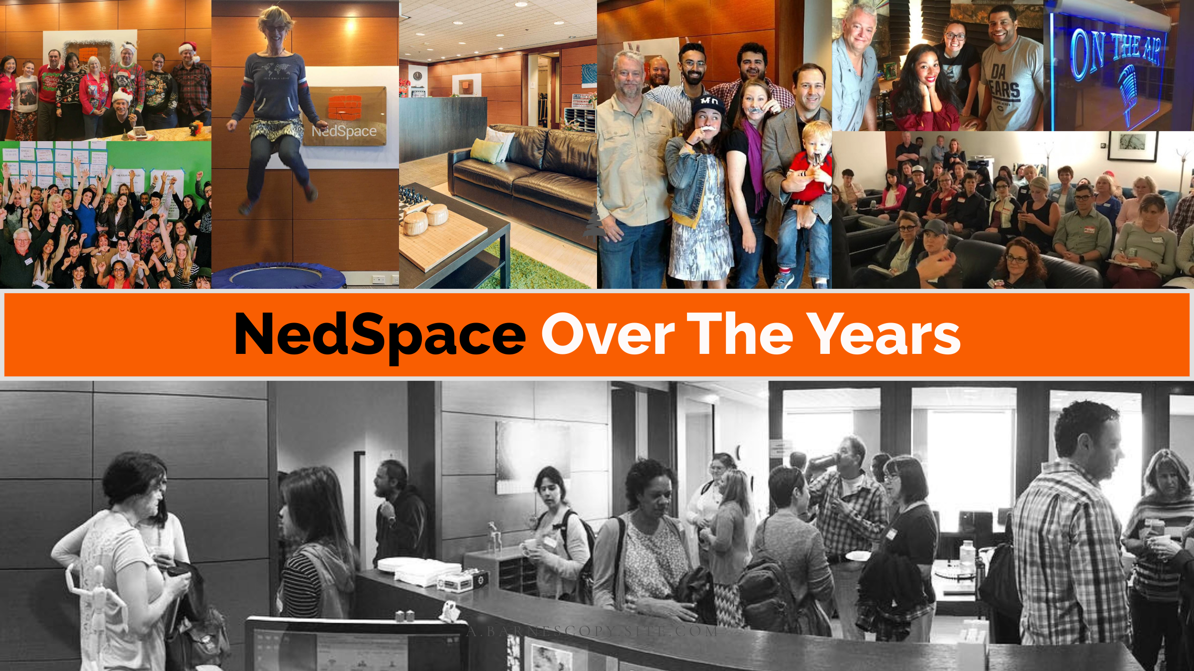NedSpace memories in its current Union Bank Tower offices.