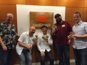 NedSpace Startup Poker Money